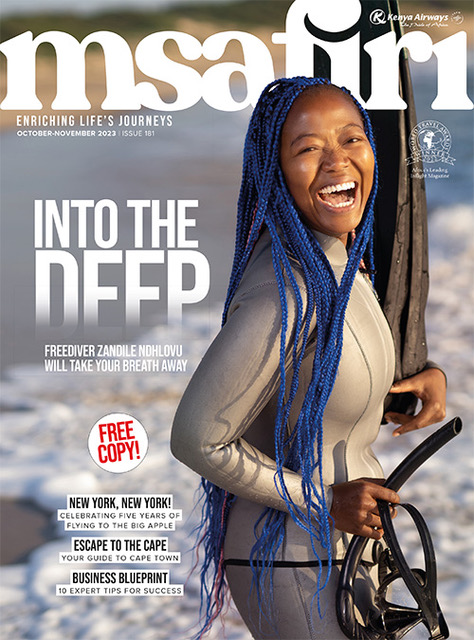 Msafiri Magazine  - Kenya airways inflight magazine